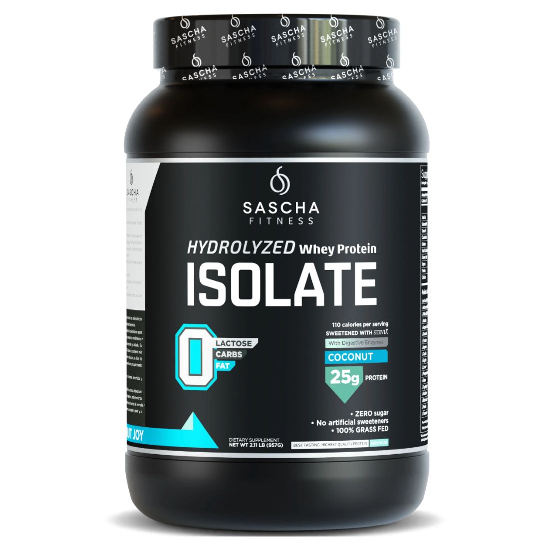 Proteínas Sascha Fitness cero carbohidratos, cero azúcar, cero grasas. Compra en Colombia, En Forma Fit
