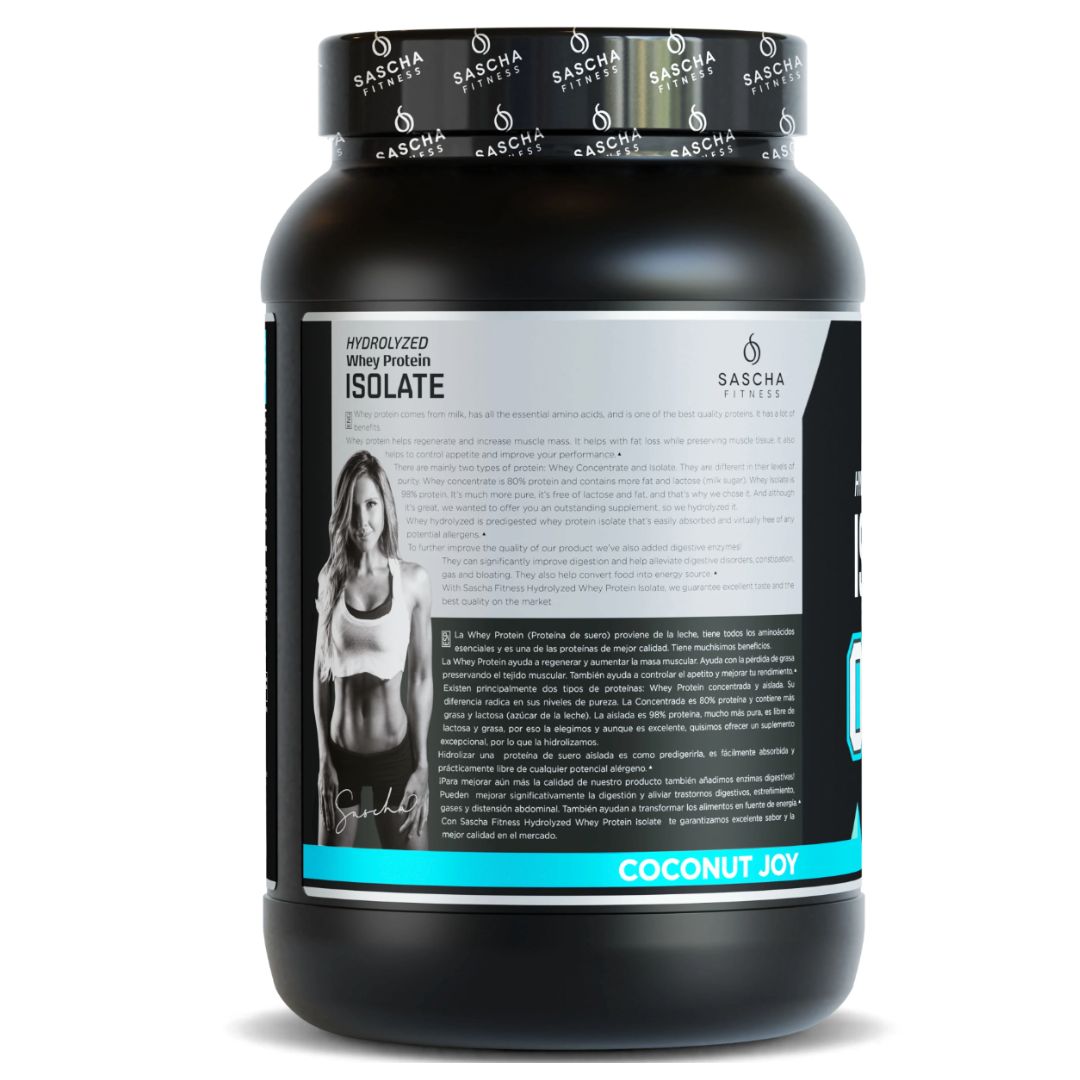 Proteínas Sascha Fitness cero carbohidratos, cero azúcar, cero grasas. Compra en Colombia, En Forma Fit