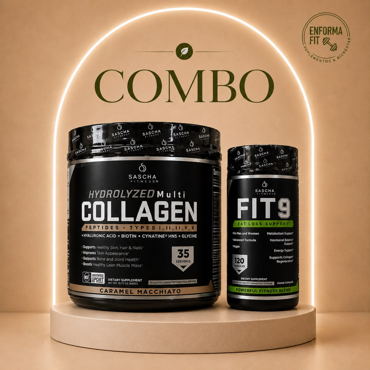 Combo Fit 9 + Colágeno