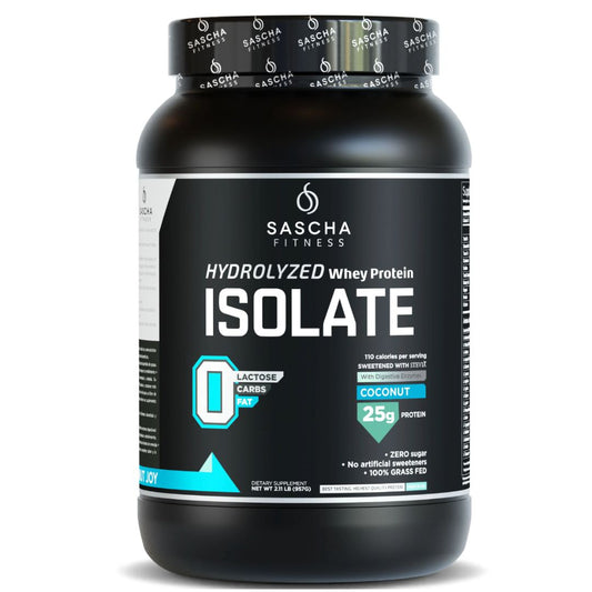 Proteínas Sascha Fitness cero carbohidratos, cero azúcar, cero grasas. Compra en Colombia,  En Forma Fit